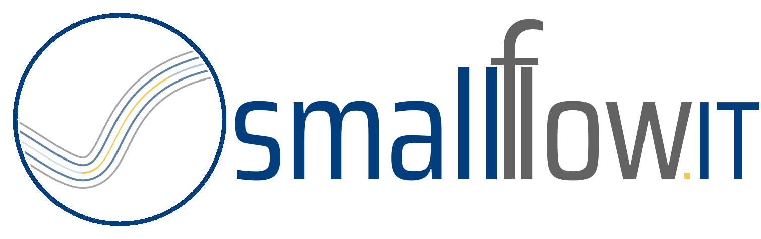 SmallFlow.IT — pełne logo z ikoną